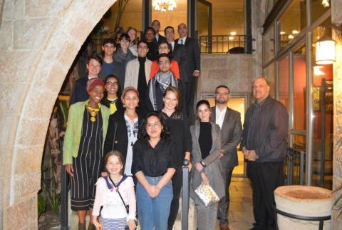 البنك الوطني يمول أول رحلة لطلبة برنامج Rhodes من جامعة أكسفورد لزيارة فلسطين