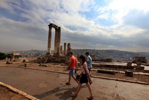 ارتفاع الدخل السياحي للأردن 10% في 5 أشهر