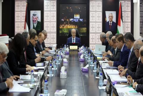 الحكومة تناقش إنشاء المؤسسة الوطنية الفلسطينية للتمكين الاقتصادي