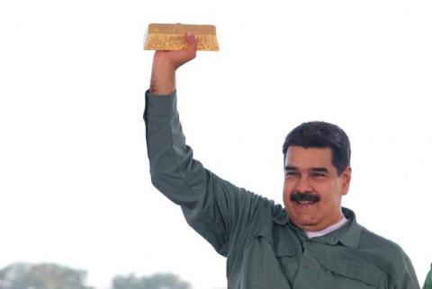 فنزويلا تستعد لنقل أطنان من ذهب البنك المركزي جوا إلى الإمارات 