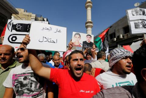 النواب الأردني يصوت بالأغلبية على مقترح مشروع قانون يحظر استيراد الغاز من إسرائيل