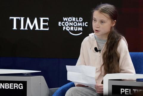 ناشطة سويدية تدعو زعماء العالم للاستماع إلى صوت الشباب