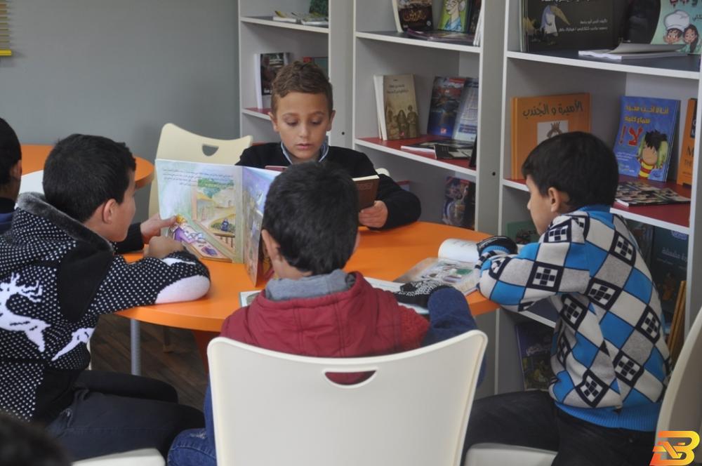 بدعم من بنك الأردن-افتتاح مكتبة نموذجية للأطفال في قصرة