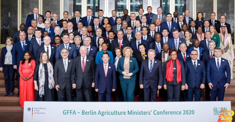 عطاري يشارك في مؤتمر وزراء الزراعة العالمي في برلين